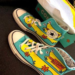 Unisex Scooby-Doo mystery machine converse